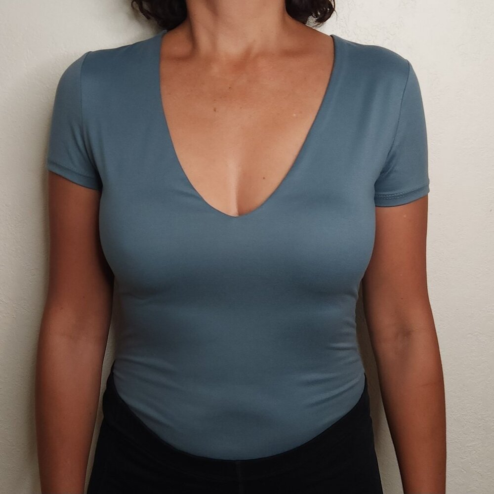 Pomelo Projects Blue Bodysuit